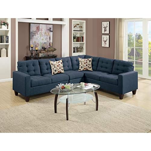 Espidoo Modular Sectional Sofa - Navy