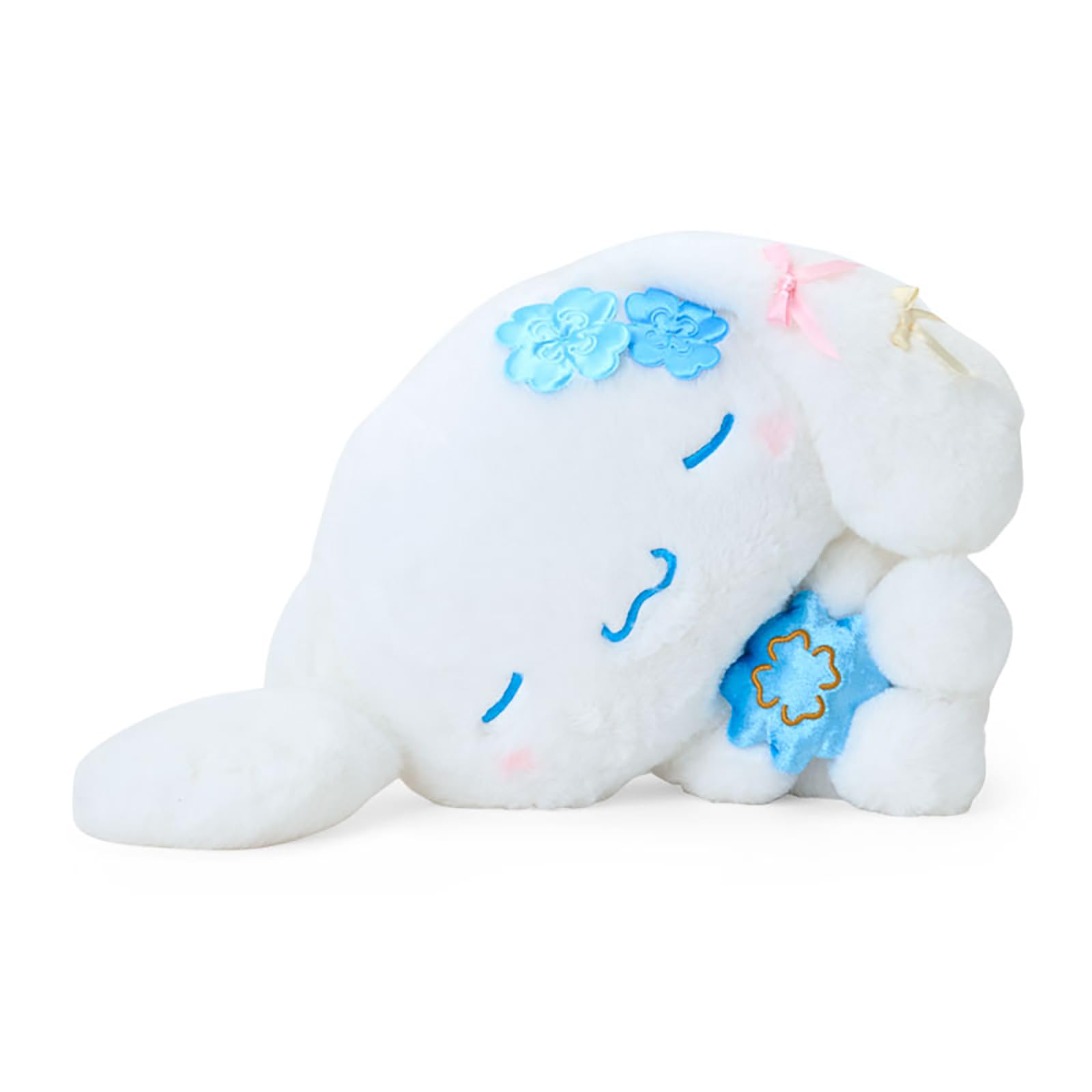 Sanrio 612553 Cinnamon Roll Hugging Plush (Light Blue Clover) : Toys & Games
