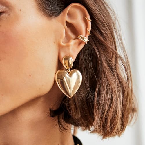 Heart Design Earrings4