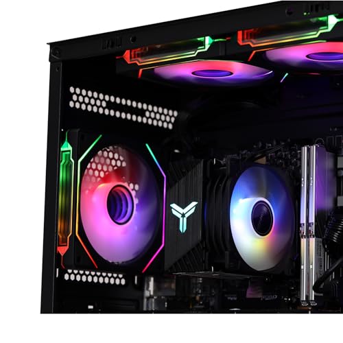 Image of MXZ Intel Core i7 13700F 5.2GHz,GeForce RTX 4060Ti, Gaming PC 16GB DDR4, M.2 SSD 1T, B760, 6RGB Fans,Windows 11 Pro, Gamer Desktop Computer(I7 13700F| RTX 4060Ti)