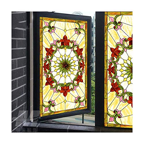 Siunwdiy Fensterbilder Blickdicht Fensterfolie Sichtschutz,Selbsthaftend...