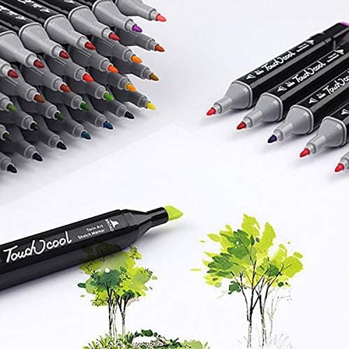 Touch 80 Colors Graphic Professional Design Art Twin Tip Marker Pen Series Touch-5 Alcohol Graphic Pen Manga Graphic W/bag Art Twin Marker Pen