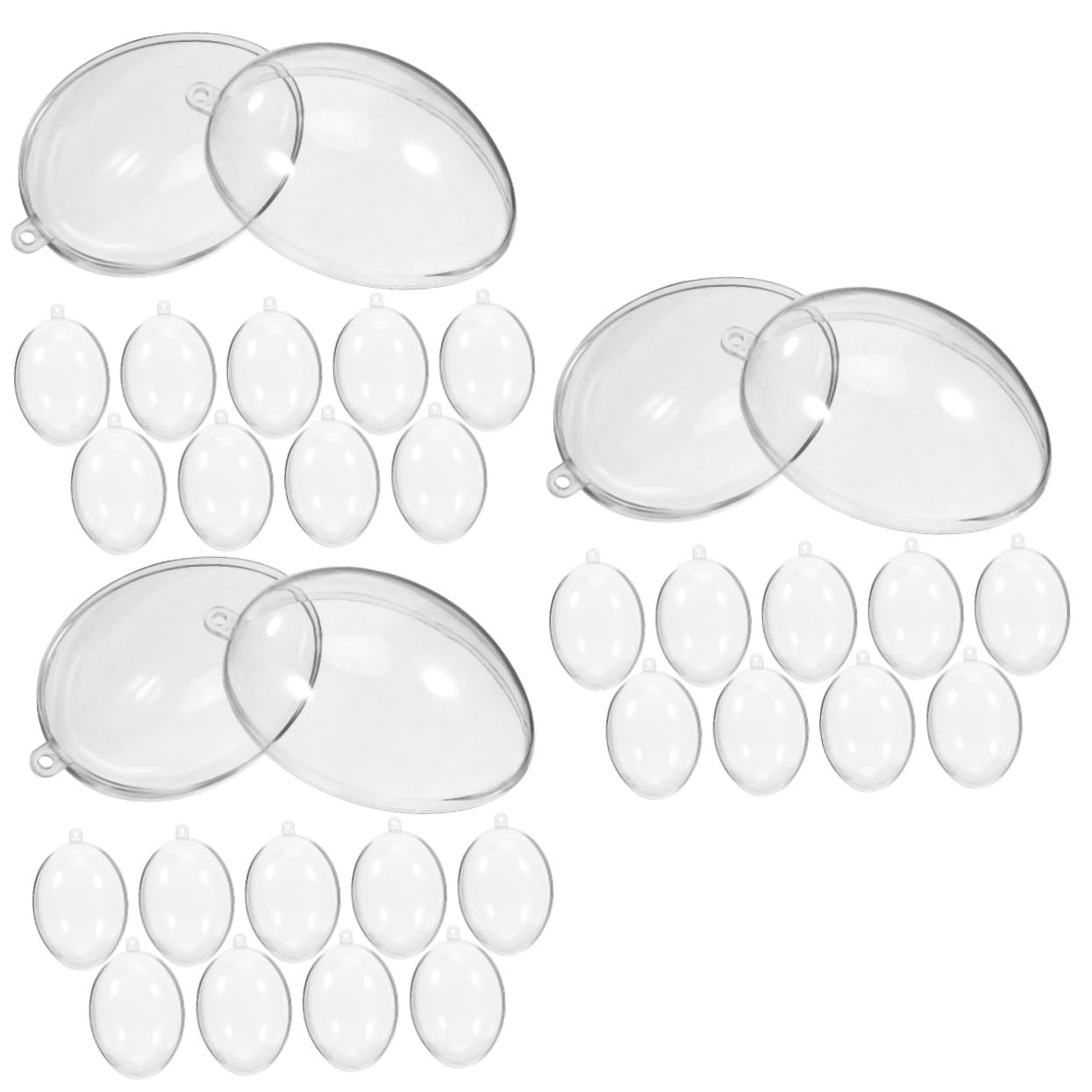 Boules Suspendues Sapin de Noël transparentes et ornements acrylique mariage TOPBATHY