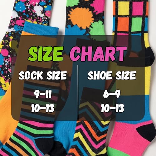 Image of Tipi Toe Women's Fun Patterned Dress Socks, 12-Pack Lightweight Colorful Crew Socks, Casual Novelty Assorted Designs
