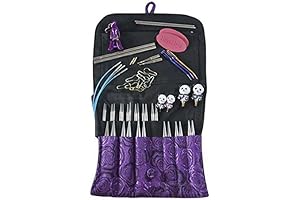 Sharp 4” Limited Edition HiyaHiya Interchangeable Knitting Needles Set
