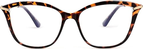Miniatura 8 de FEISEDY - Gafas con bloqueo de luz azul para computadora, para mujer y hombre, marco Cateye TR90 B2772
