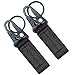 Fairwin Tactical Gear Clip, Nylon Key Ring Holder or Tactical Belt Keepers Military Utility Hanger Carabiner Tactical Molle Hook, Black, Tan, Green