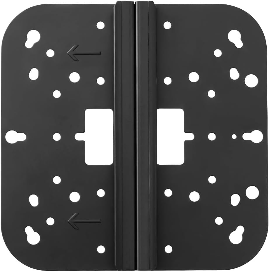 Mounting Bracket Kit for Wireless Access Point, for HP, Aruba AP-MNT-MP-E, Metal, Support Wall Mount, Lock Ring, Utility Box