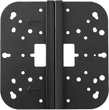 Mounting Bracket Kit for Wireless Access Point, for HP, Aruba AP-MNT-MP-E, Metal, Support Wall Mount, Lock Ring, Utility Box