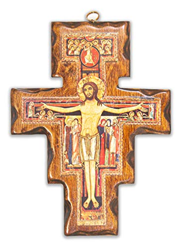 Crucifijo San Damiano de pared para crear un rincón de oración en tu salón