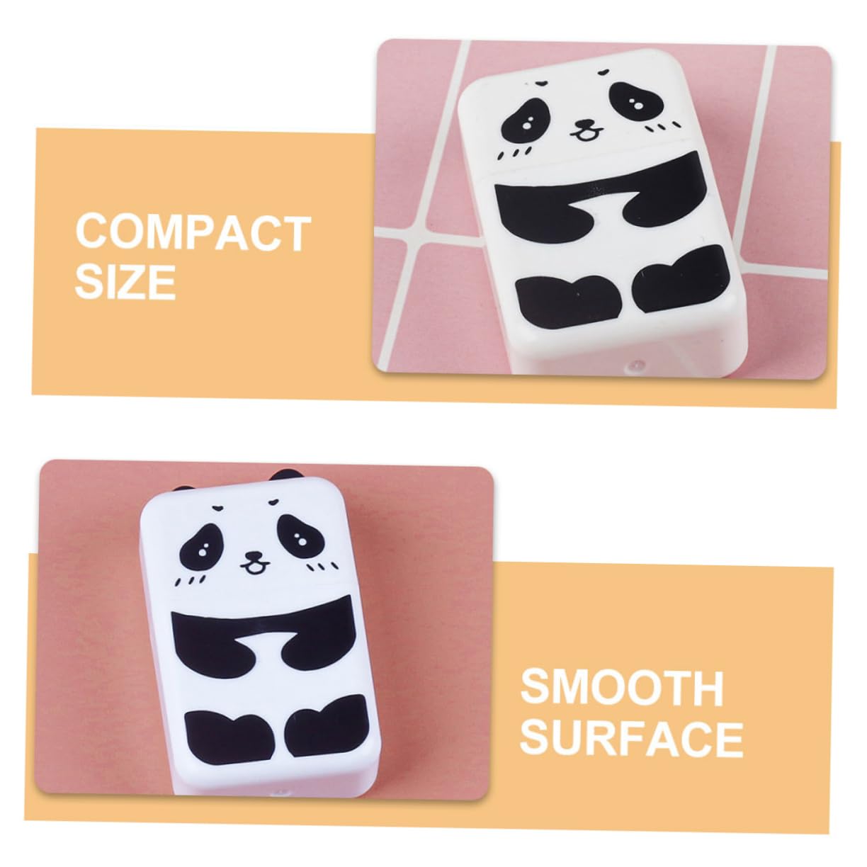 NUOBESTY 20stücke Panda Radiergummis Kreative Multifunktionsradierer Für Bleistift Für Skizzen Und Schreibbedarf Langlebiges Sicheres Für