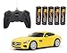 Produktbild BUSDUGA - RC Mercedes-Benz AMG GT ferngesteuert - wählbar.: Farbe, Maßstab und Funktion - RTR ready-to-run - inkl. Batterien (Gelb 1:24)