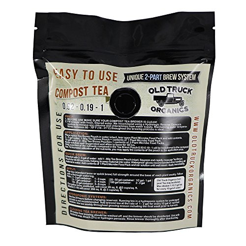 Compost Tea Easy-to-Brew Kit, 2 Tea Brew Pouches & 2 Microbe Food Packs miniatura 3