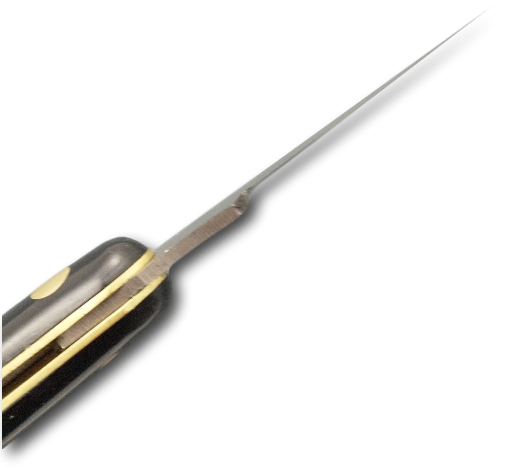 DUE BUOI COLTELLO DA INNESTO 205P - LAMA IN ACCIAIO AD ALTO TENORE DI CARBONIO