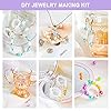 Jewelry Making Kit, 1960 pcs, Supplies Includes Beads, Instructions, Findings, Wire for Bracelet, Necklace, Earrings Making Kit for Adults by Inscraft #3