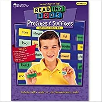 Paperback Reading Rods® Prefixes & Suffixes Instruction & Activity Book (Grade 2+) Book