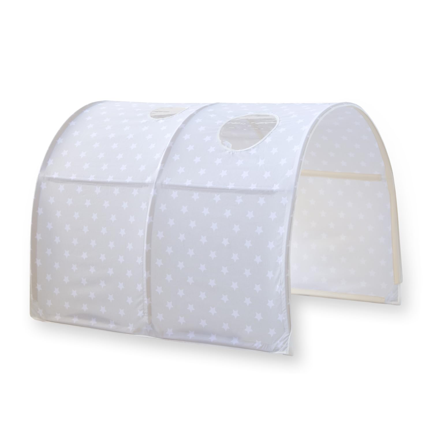 Homestyle4u Betttunnel Grau 1878
