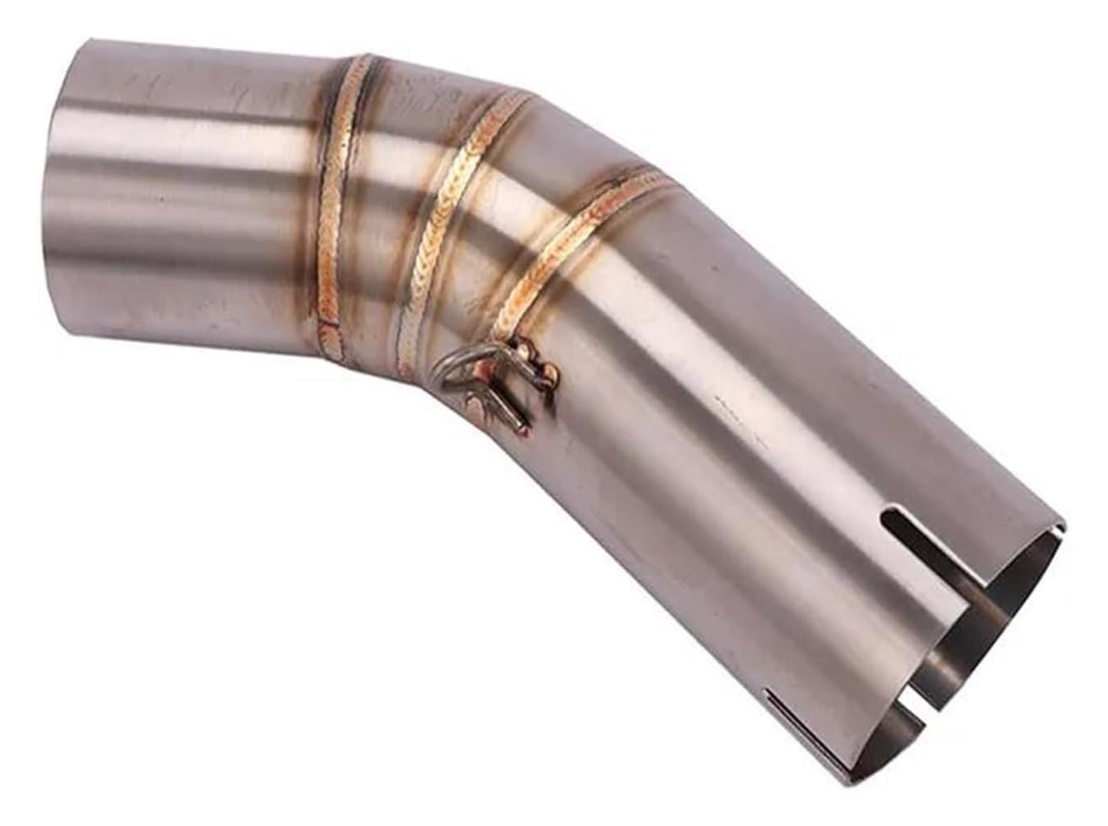 Motorrad Auspuff Tube Für Ducati Für 959 Für Panigale 60mm Motorrad Slip On Auspuff Modifizieren Mittelverbindungsrohr Verbindungsschalldämpfer Auspuffschalldämpfer