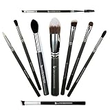 Expert Eyes Makeup Brush Set – Beauty Junkees 9pc Eye Make Up Brushes, Eyeshadow, Eyeliner,...