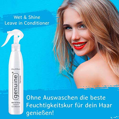 Conditioner Genuine Haircare Leave-In Wet & Shine für Haarpflege