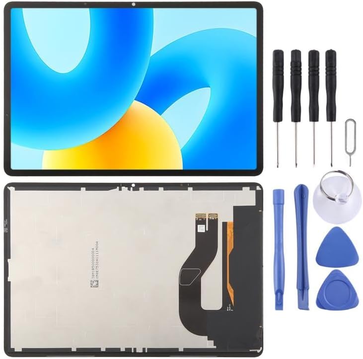 Lkfyyds Huawei MatePad 11.5s 2024 TGR-W09 Matte Version LCD Screen with Digitizer Full Assembly, shown with included repair tools.