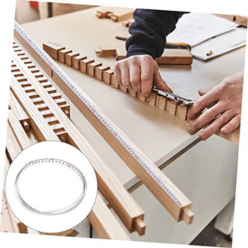 Regla adhesiva de acero para trabajo en madera 2 m miniatura 3