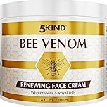 5Kind Bee Venom Renewing Face Cream with Propolis & Royal Jelly 100ml - Anti Aging Face Cream with Bee Venom for Men & Women - Bee Venom Cream for Wrinkles - Bee Venom Skin Restoration Cream