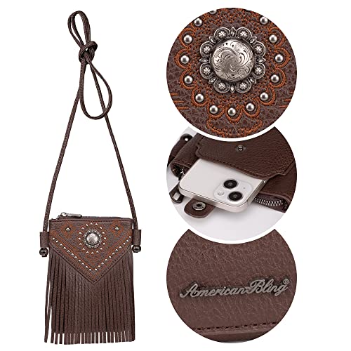 Image of Montana West Small Crossbody Bags for Women Western Cell Phone Purse