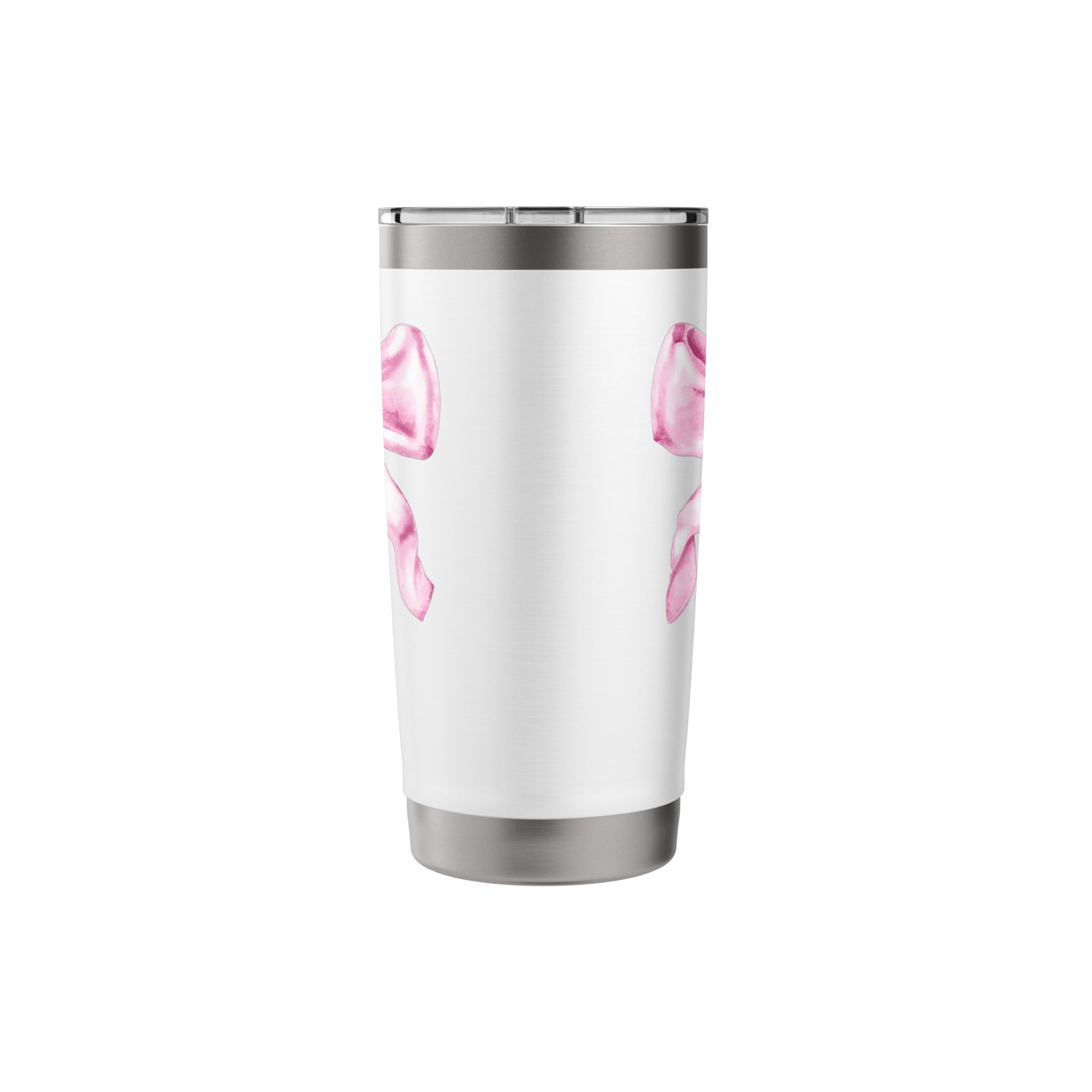 Coca-Cola Diet Coke With Cute Pink Ribbon Vintage Stainless Steel Insulated Tumbler