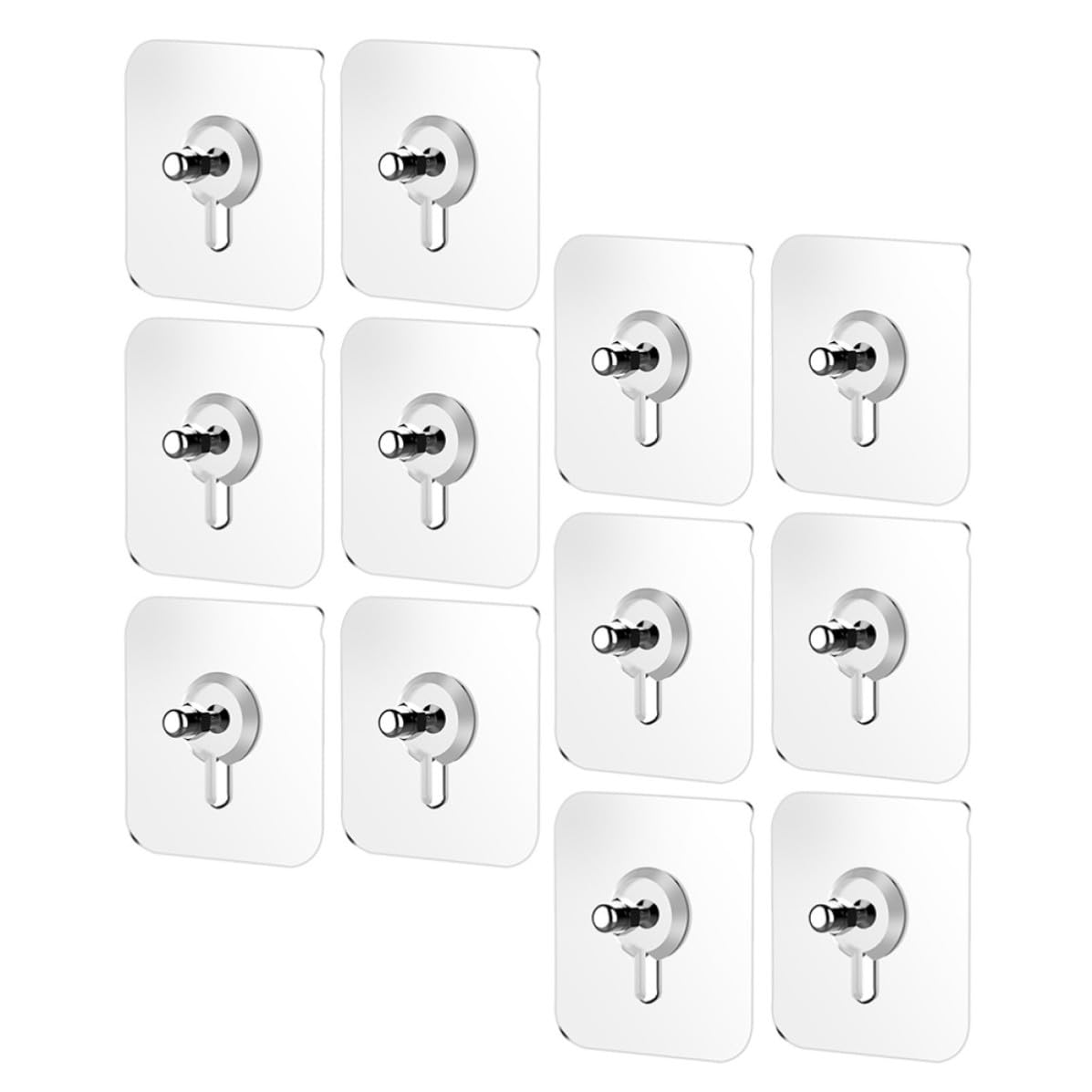 Tornillos Adhesivos para Cuadros Blancos de Acrílico | Pack de 50 Unidades