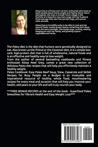 Paleo Cookbook: Easy Paleo Diet Beef Recipes for Busy People on a Budget: Gluten-free Diet Cookbook (Top Rated Diets) image 4