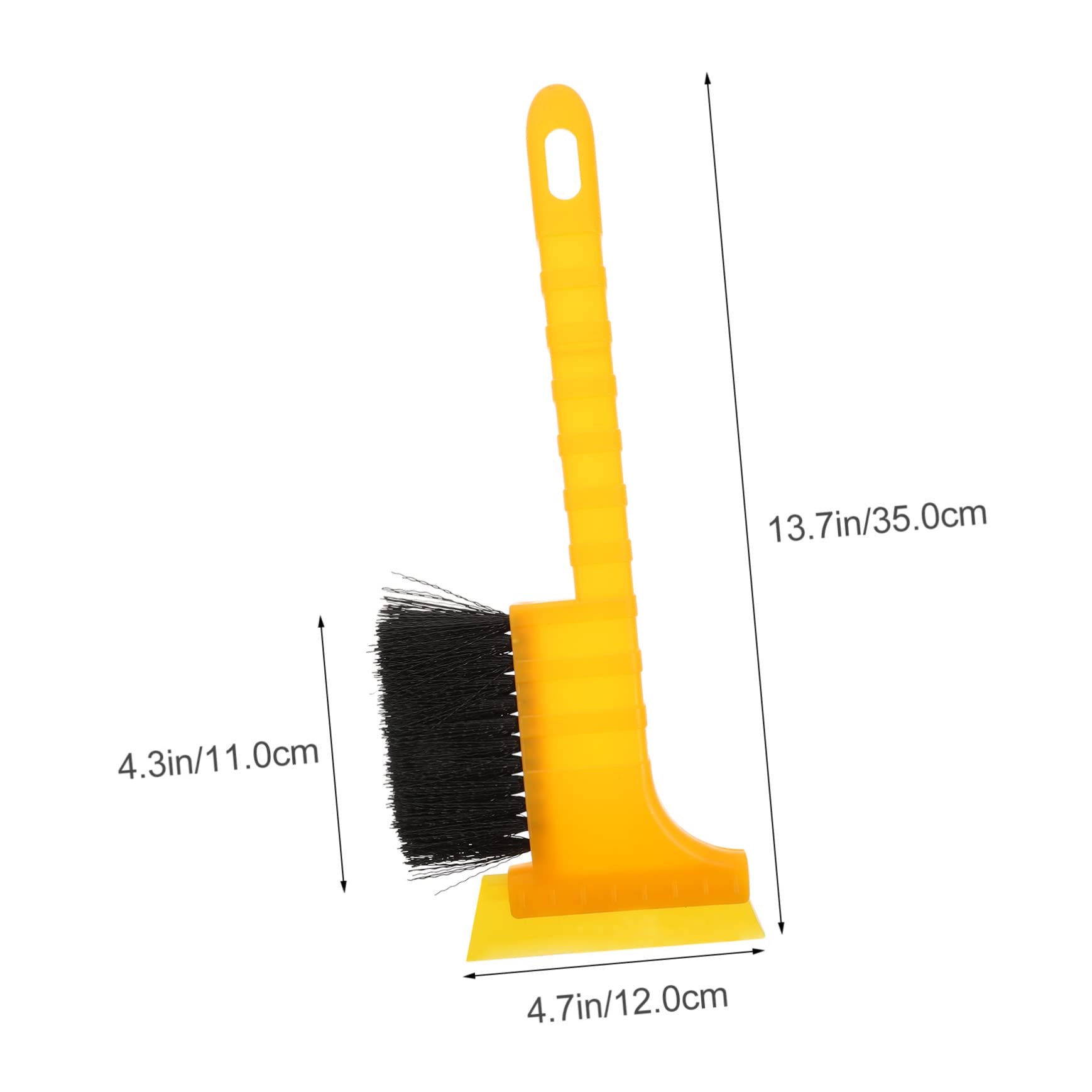 VANZACK Dual-Purpose Snow Snow Shovel Ice Brush Lightweight and Adjustable Snow Scraper for Car Tool