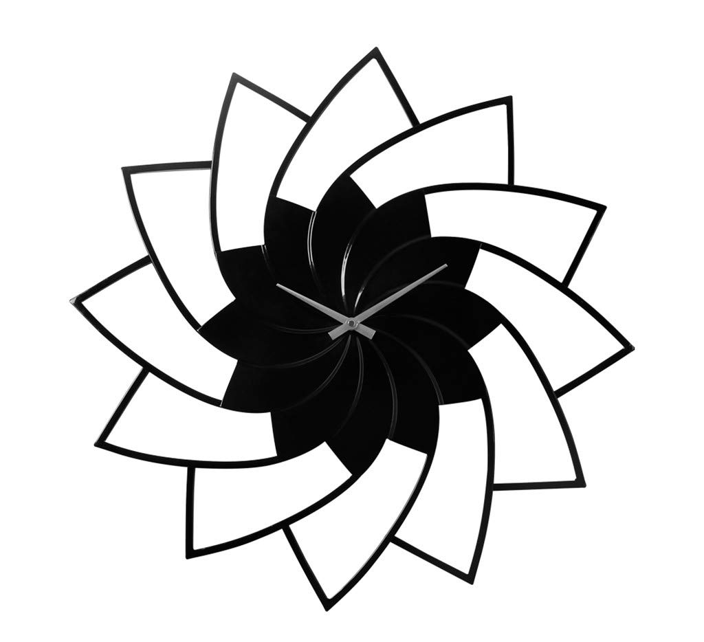 Horloge murale électronique silencieuse pour salon et chambre