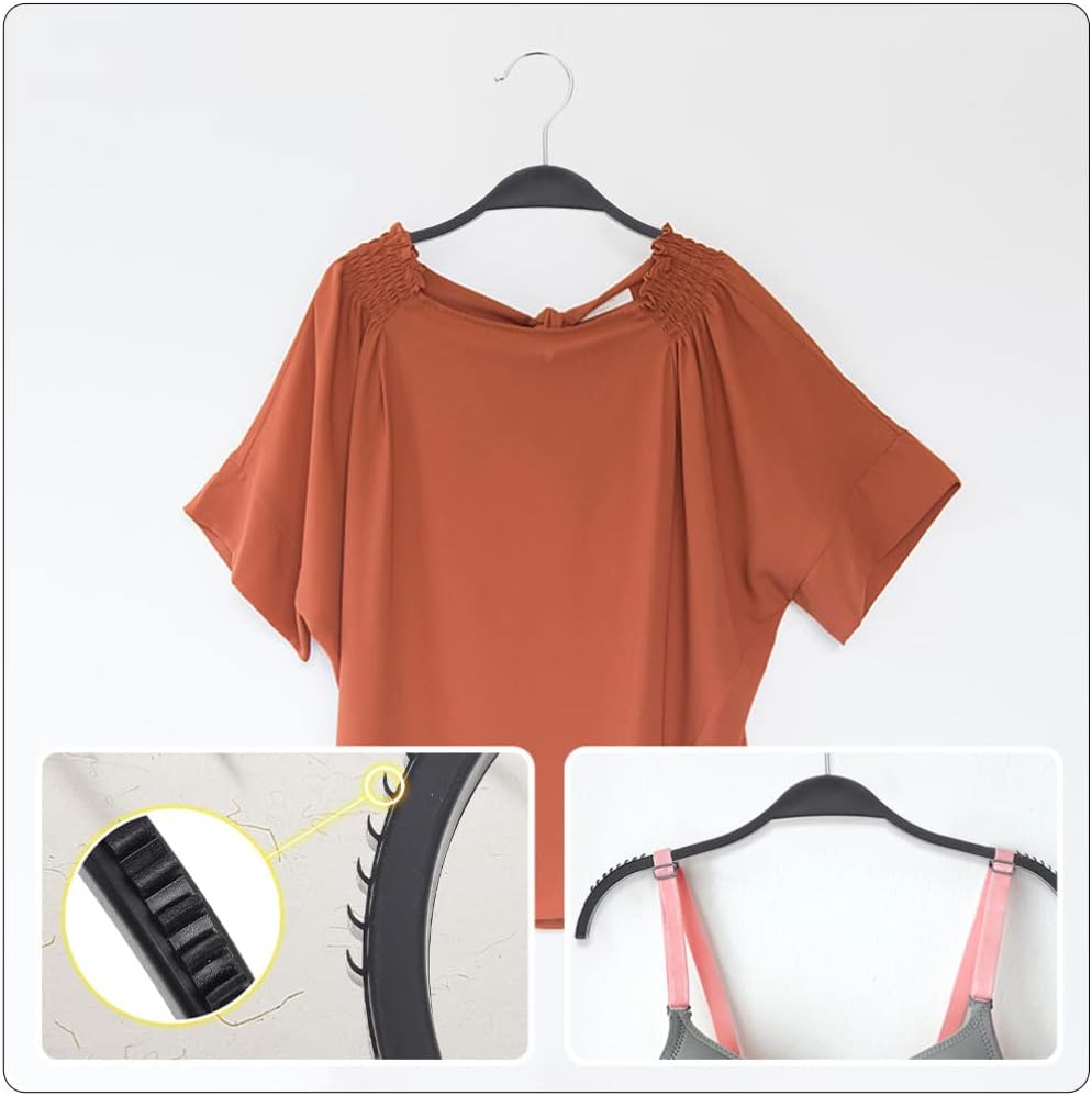 5pcs Coat Hanger Clothes Anti-Skid Hanger Clothes Hanger Pants Hangers Clothes Hanging Rack Household Jeans Hangers Skirt Accessory Anti-Skid Clip Hangers Coat Hanging Rack