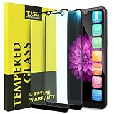TJS [2-Pack] Screen Protector Compatible with LG K51/LG Q51/LG Reflect [Full Screen Coverage][Temper