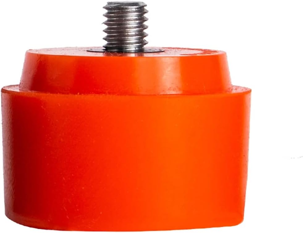 2 inch Replacement Urethane Striking Mallet Cap (Orange - Soft)