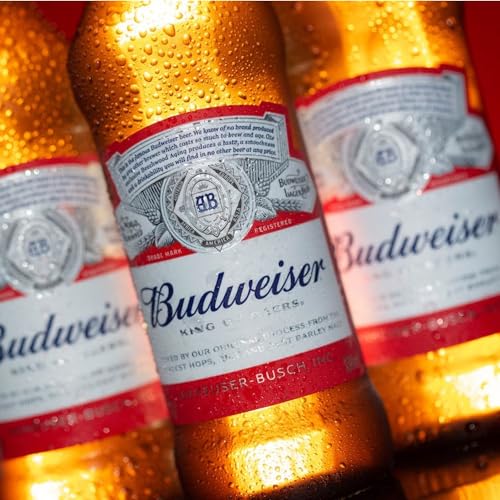 Cerveja BUDWEISER One Way Garrafa 330ml (12 Garrafas)