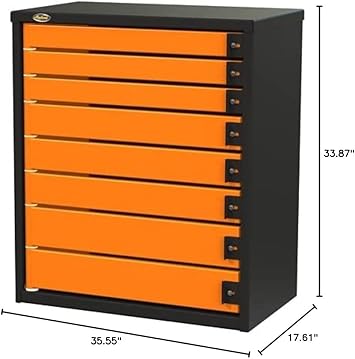 8-Drawer 36 in. Service Tool Box