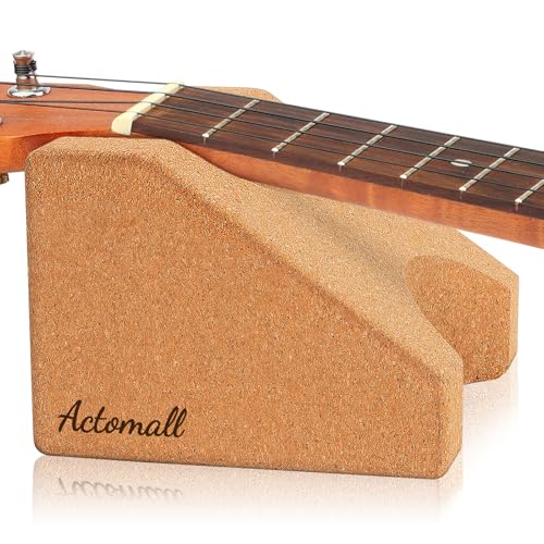 cork guitar neck rest guitar neck cradle support pillow guitar accessories for repair maintenance cleaning string instrument luthier tool 100 natural cork die-cast cut