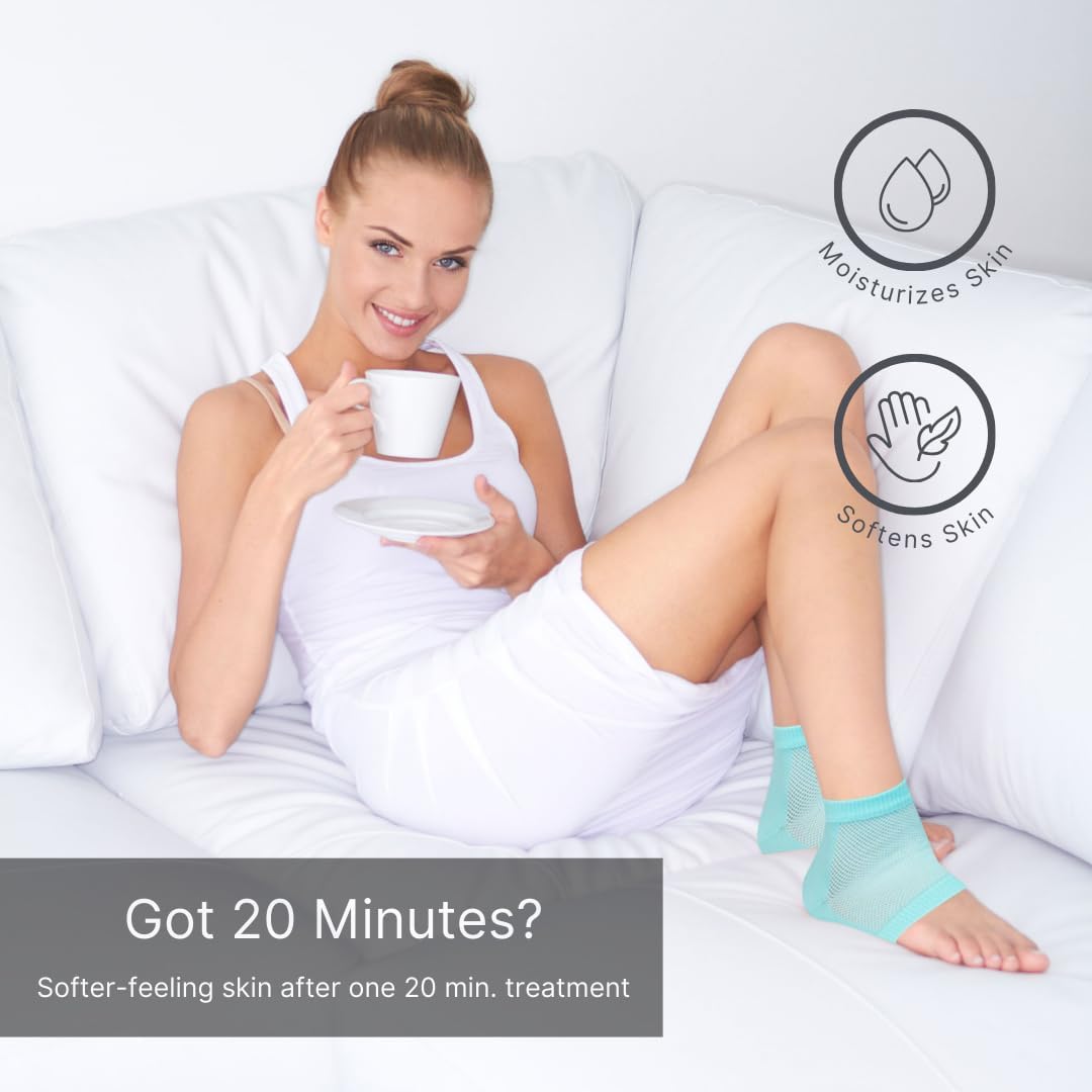 NatraCure Gel Heel Sleeves — Soft Feet While You Do Nothing - image 3