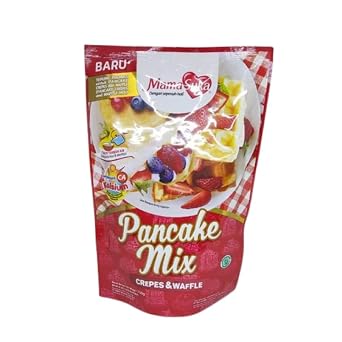 MamaSuka Pancake Mix Crepes & Waffle, 150 gram (Pack of 3)