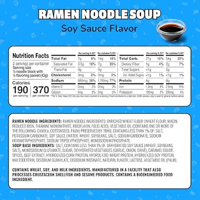 Maruchan Ramen Noodle Soup, Soy Sauce Flavor Japanese-Style Instant Noodles, Quick & Easy Meal for Kids, Students & Busy Families 3 Oz. (24 Pack)