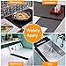 Forlivese Stove Gap Covers (2-Pack, 21 Inches),Heat-Resistant Silicone Oven and Stove Side Gap Filler, Fits Between Countertop, Stovetop,Easy to Clean Kitchen Gap Cover