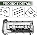 HQRNYP Valve Cover Gasket Set, Engine Valve Cover, Engine Head Gasket Kit for Ford Escape Focus 2004-2017 Mazda 3 5 6 2003-2013 Mercury Milan Marine 2005-2011, Repalces OEM# VS50639R1, LF02-10-230
