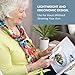 iMagniphy Powerful Magnifying Glass with Light - Senior Citizen Gifts - 2.5X, 5X & 16X Handheld Magnifying Glass with 3 Interchangeable Lenses - Lighted Magnifier for Seniors with Macular Degeneration