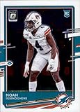 2020 Donruss Optic #111 Noah Igbinoghene Rookies RC Rookie Miami Dolphins NFL Football Trading Card