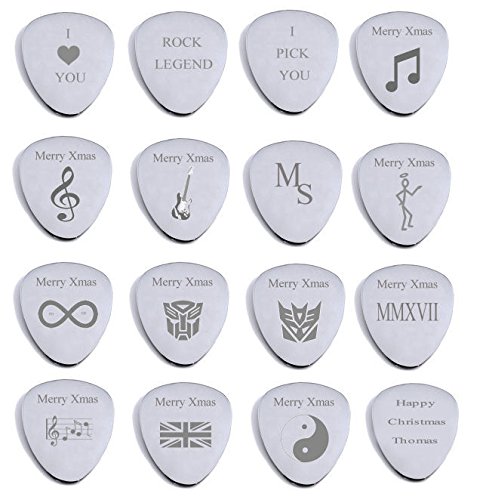 Médiator de guitare personnalisable drapeau britannique de finition supérieure