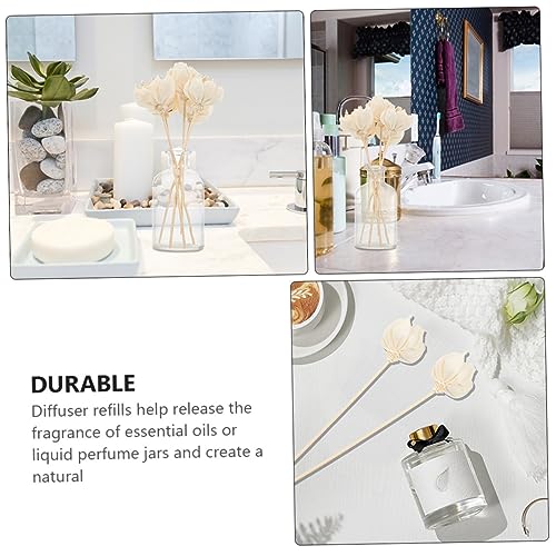 3 varillas difusoras flor secas peonía aroma para hogar miniatura 5