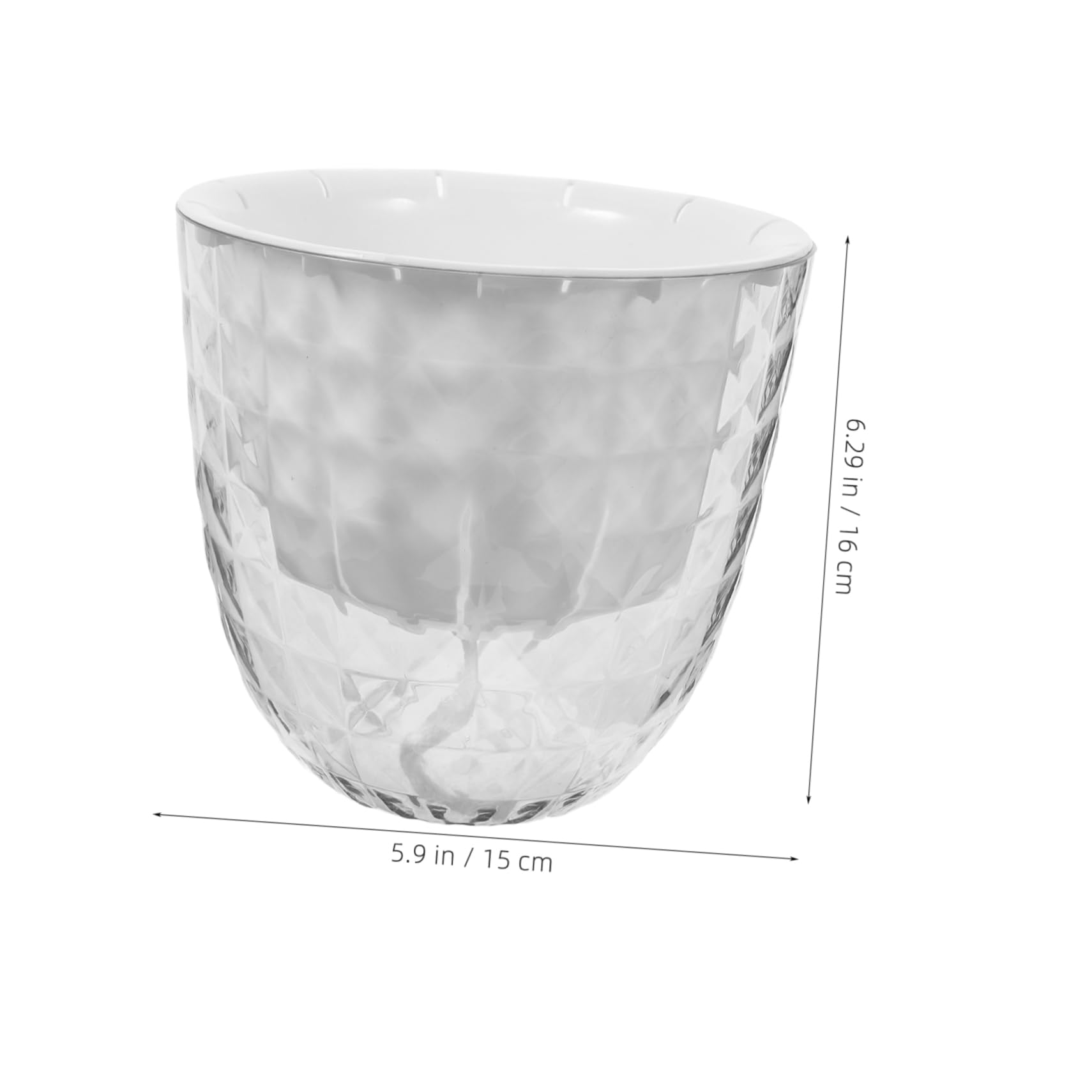 Plateau Auto-Aspirant 3 Pièces Pots Auto-arrosants avec Système Darrosage Automatique pour Plantes Dintérieur Nécessitant Peu Dentretien