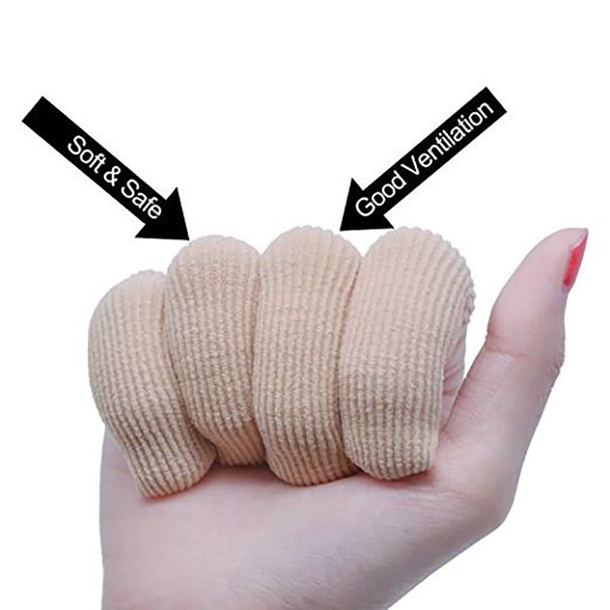 PedimendTM, guaine per dita dei piedi e punta chiusa (3 paia, 6 pezzi), protezione per dita dei piedi in gel per prevenire lo sfregamento di alluce valgo, dita a martello, calli, calli e vesciche.